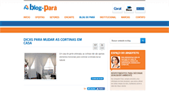 Desktop Screenshot of blogdopara.com.br